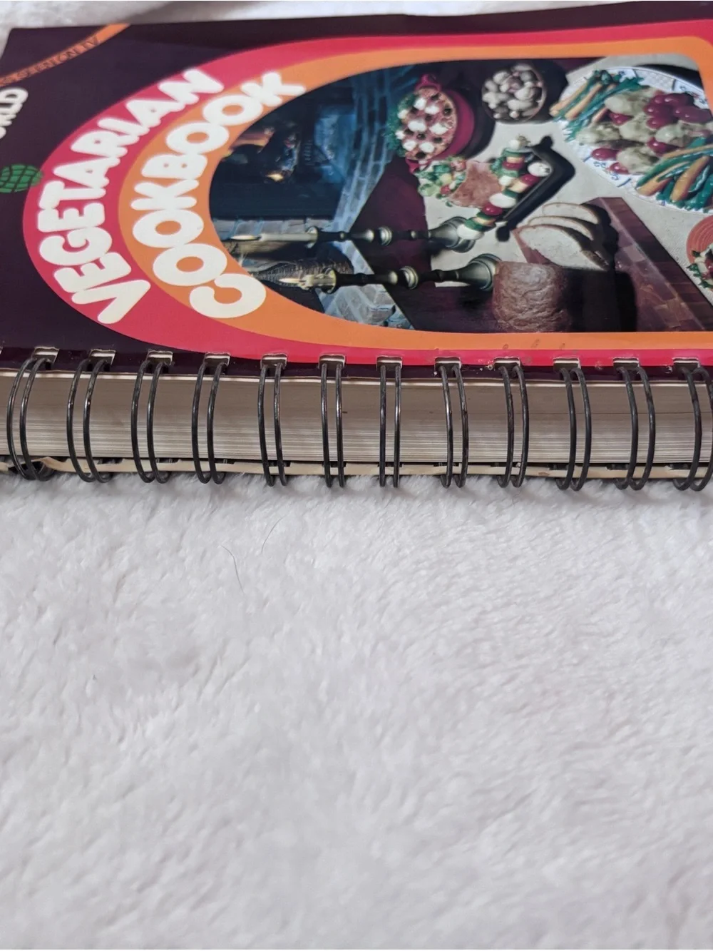 Vintage It's Your World Vegetarian Cookbook Enlarged Second Edition Retro